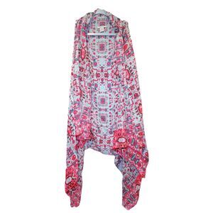Ariat Womens Sheer Southwest Theme Cover Up One Size
